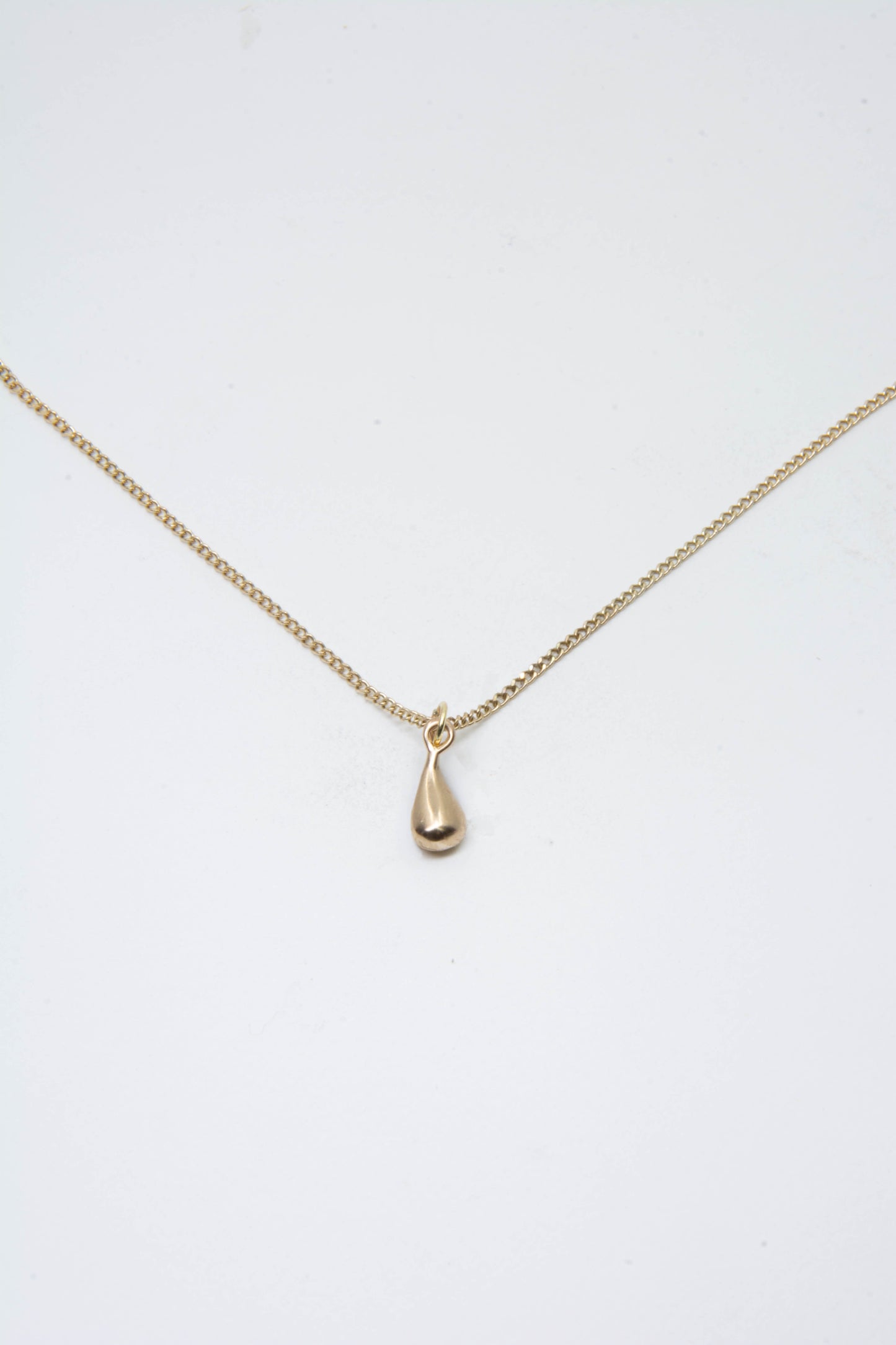 Drop Charm 14K Gold