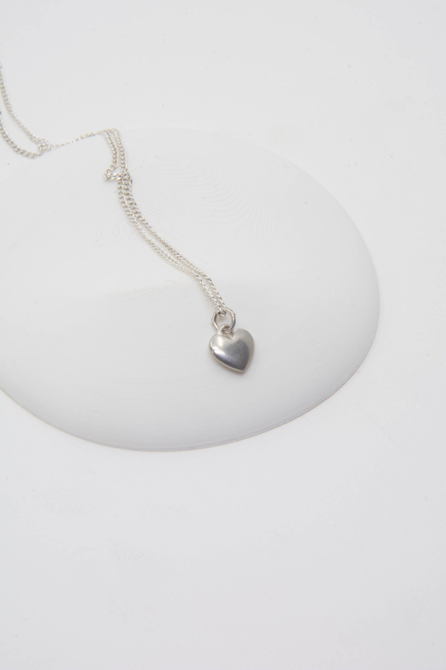 Heart Charm 925 Sterling Silver