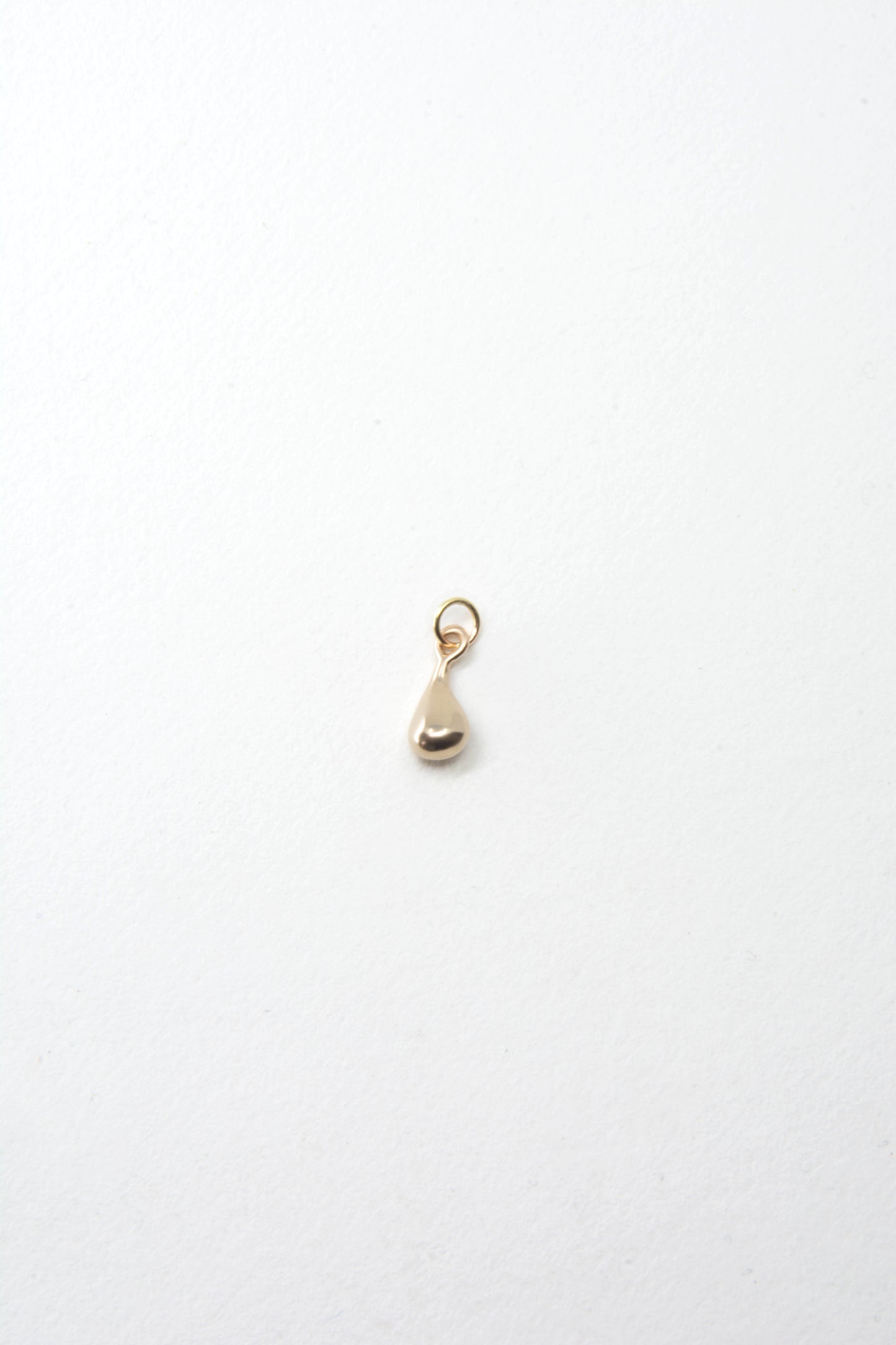 Drop Charm 14K Gold