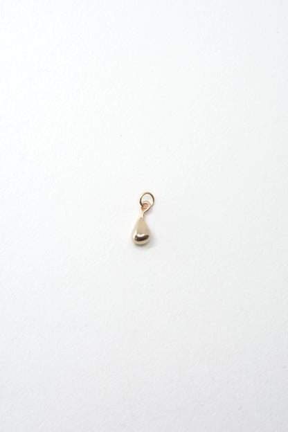 Drop Charm 14K Gold