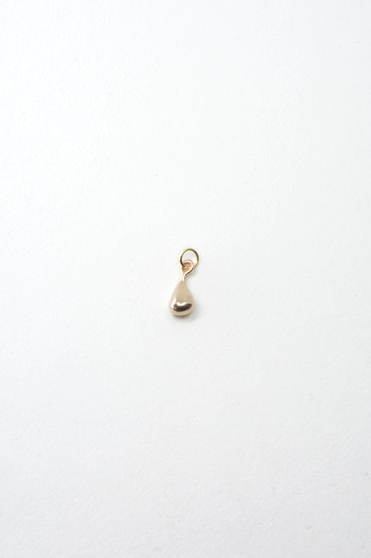 Drop Charm 14K Gold