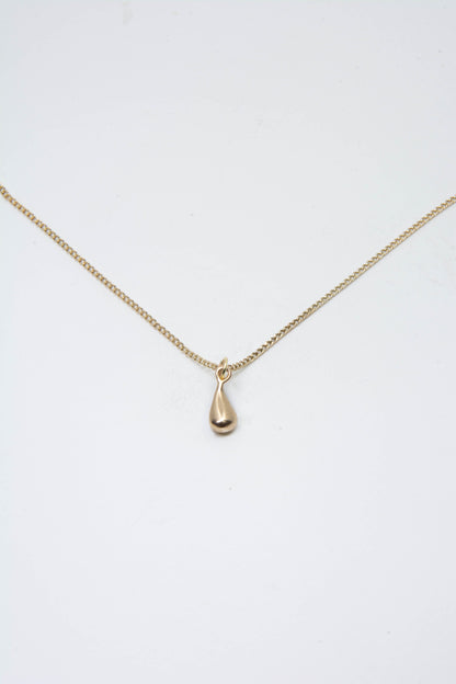 Drop Charm 14K Gold
