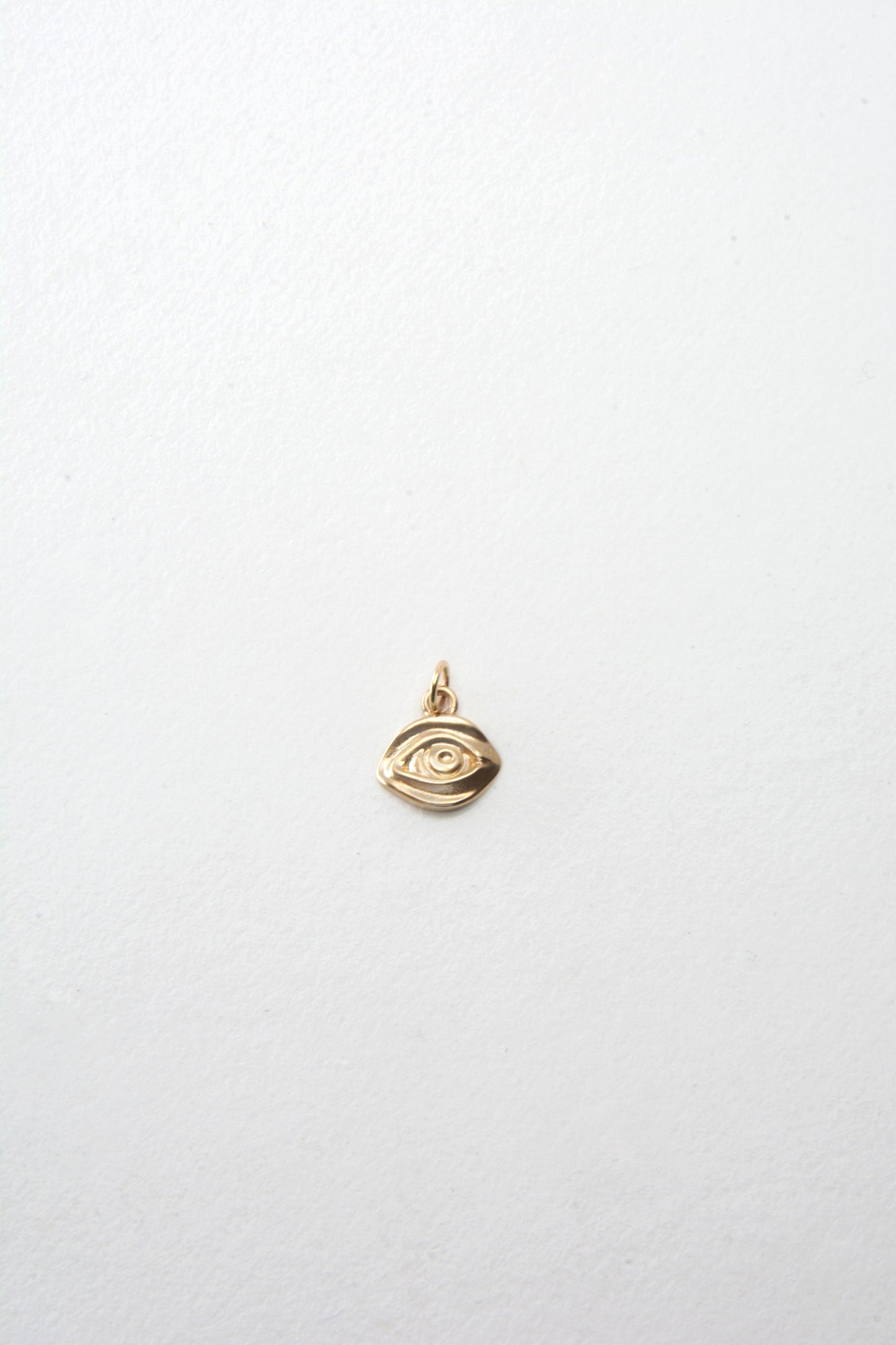 Eye Charm 14K Gold