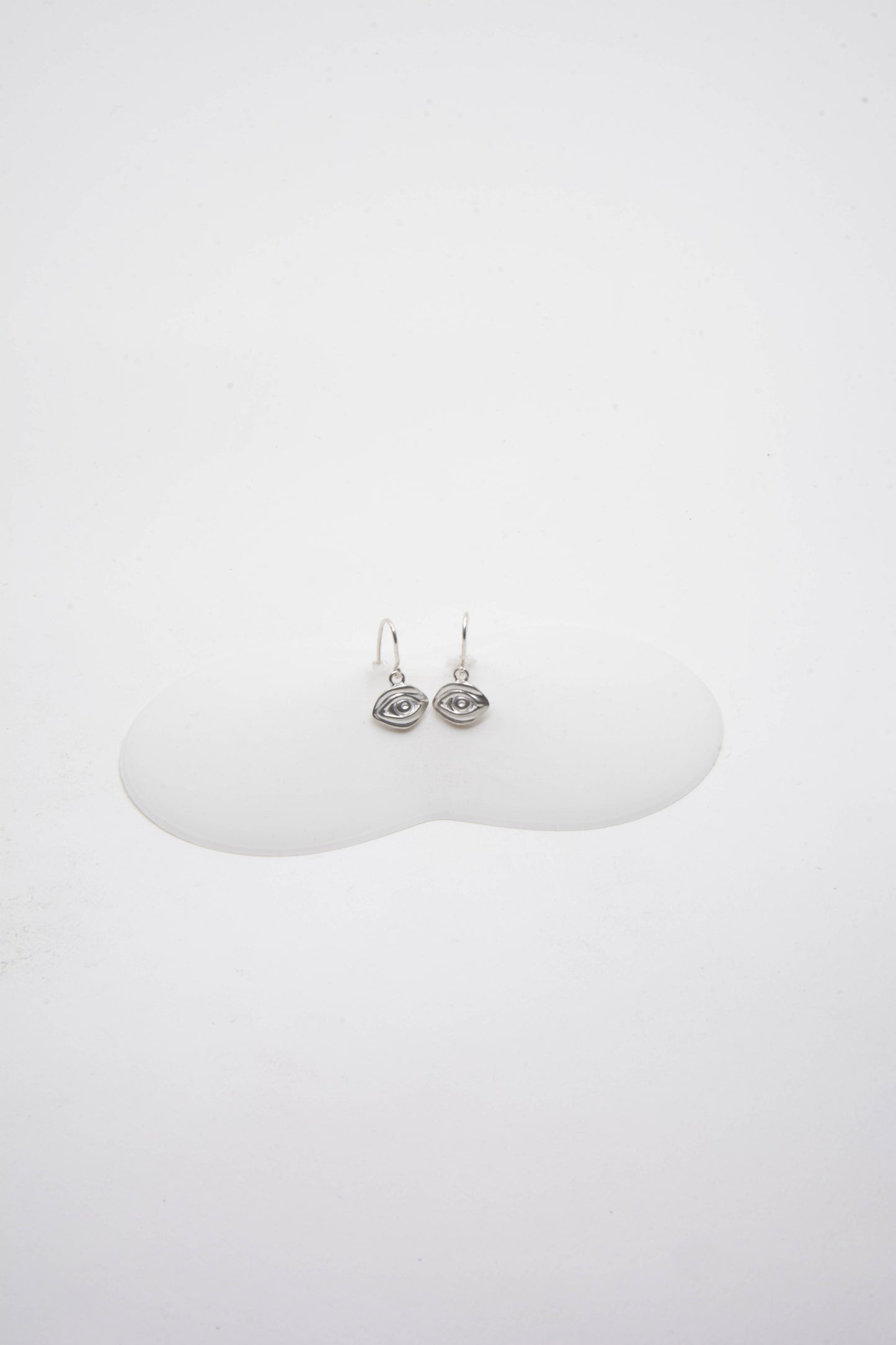 Eye Earring 925 Sterling Silver