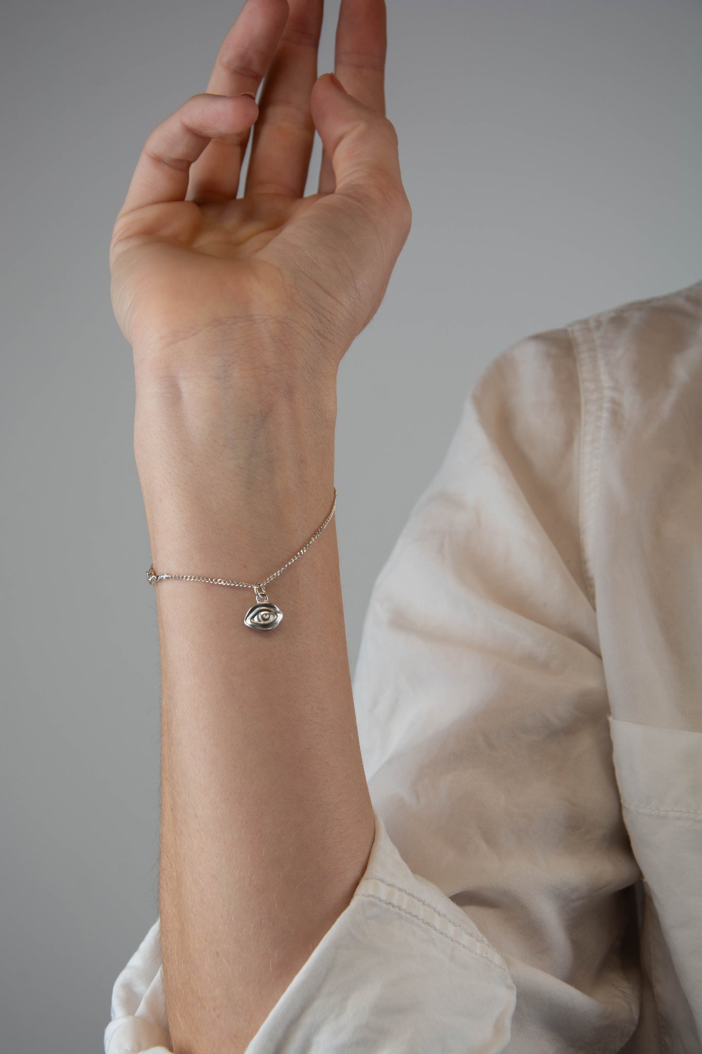 Eye charm 925 Sterling Silver