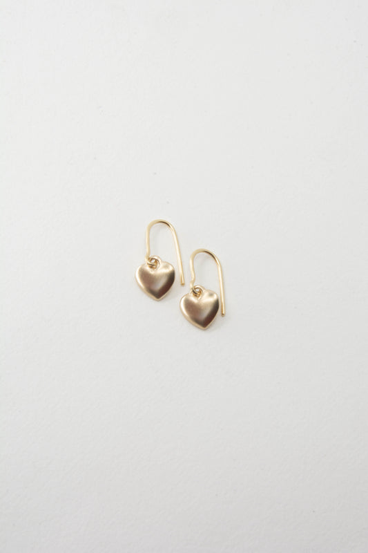 Heart Earring 14K Gold