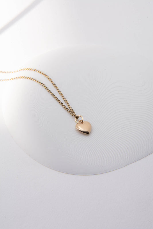 Heart Charm 14K Gold