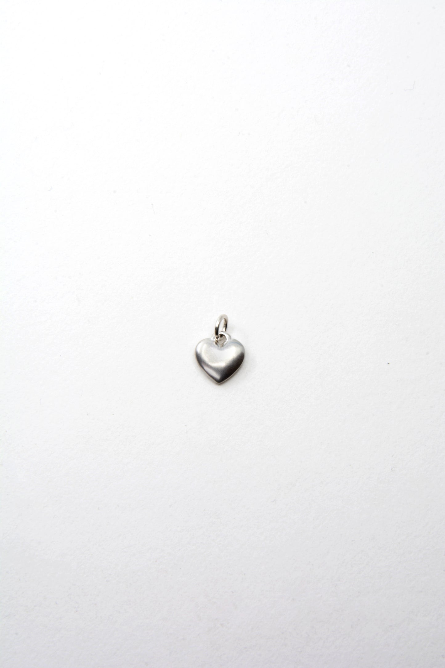 Heart Charm 925 Sterling Silver