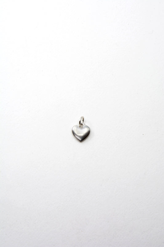 Heart Charm 925 Sterling Silver