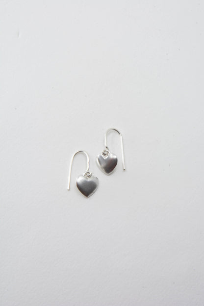 Heart Earring 925 Sterling Silver