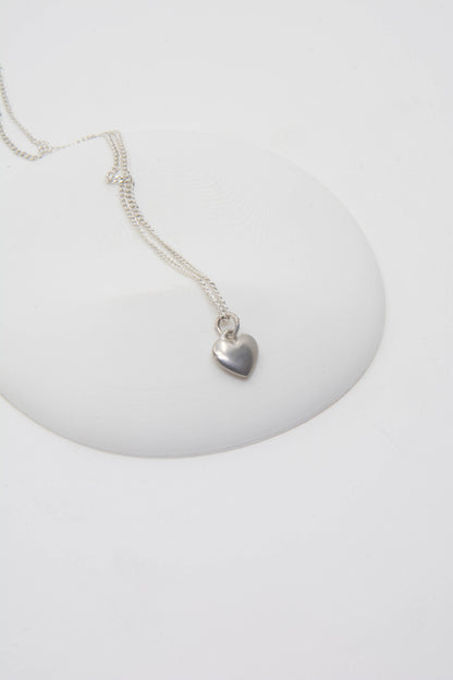 Heart Charm 925 Sterling Silver