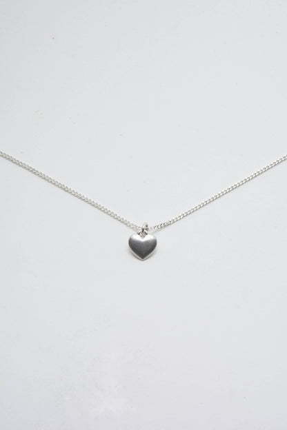 Heart Charm 925 Sterling Silver