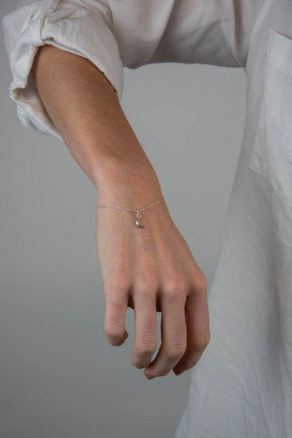 Moon Charm 925 Sterling Silver