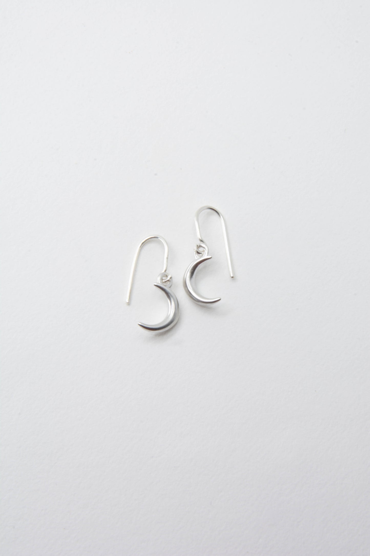Moon Earring 925 Sterling Silver