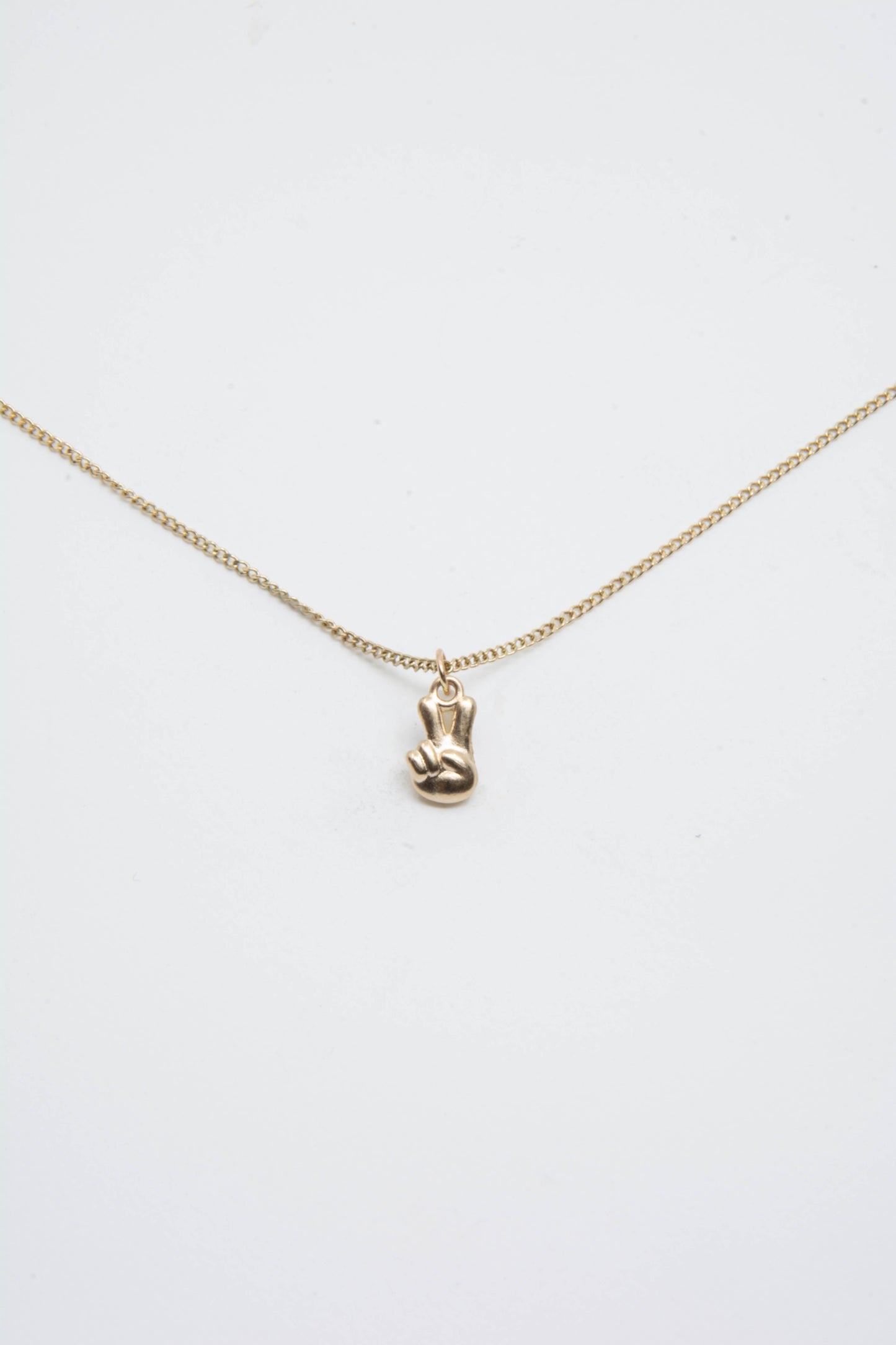 Peace Charm 14K Gold