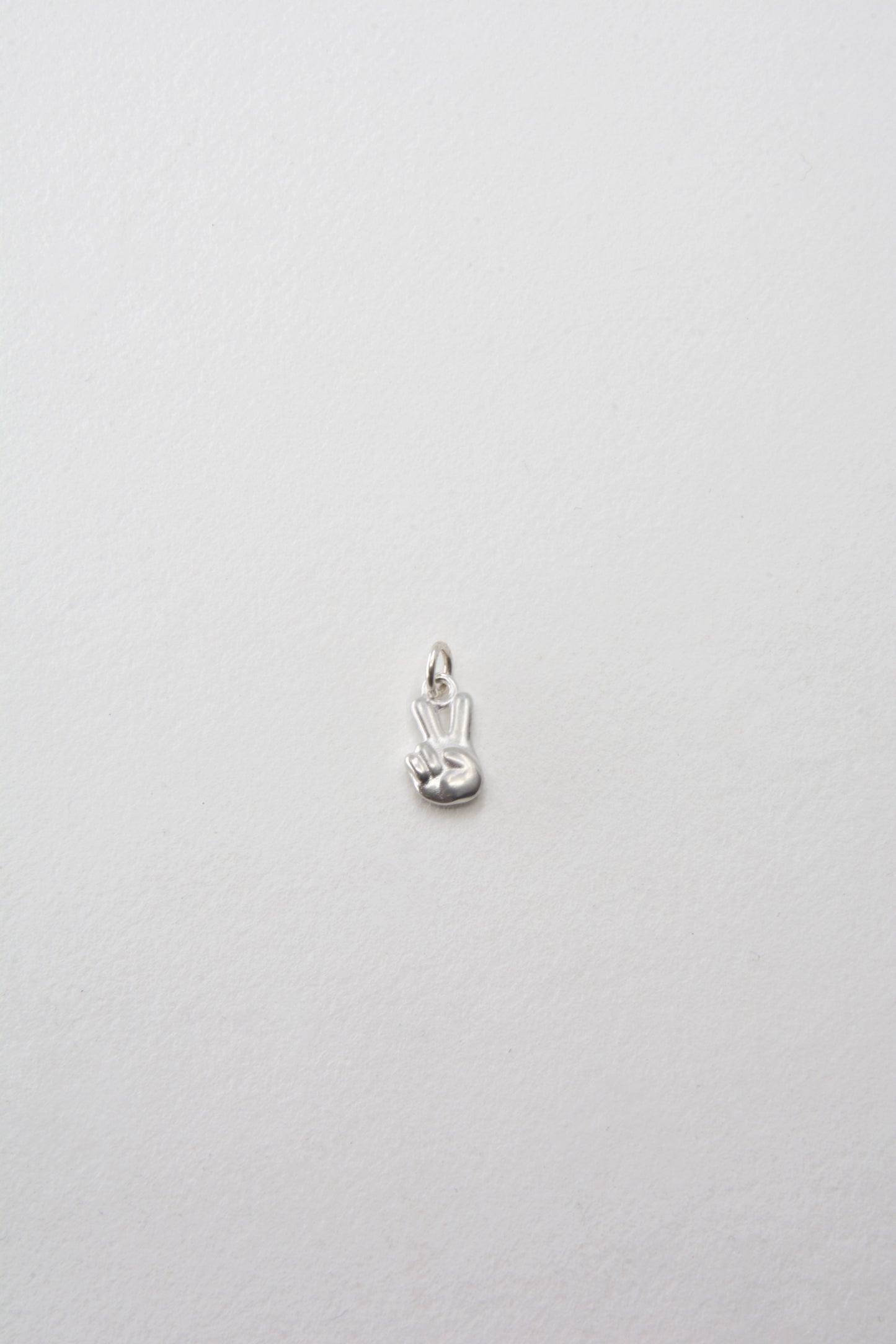 Peace Charm 925 Sterling Silver