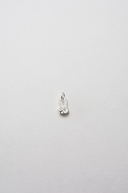 Peace Charm 925 Sterling Silver