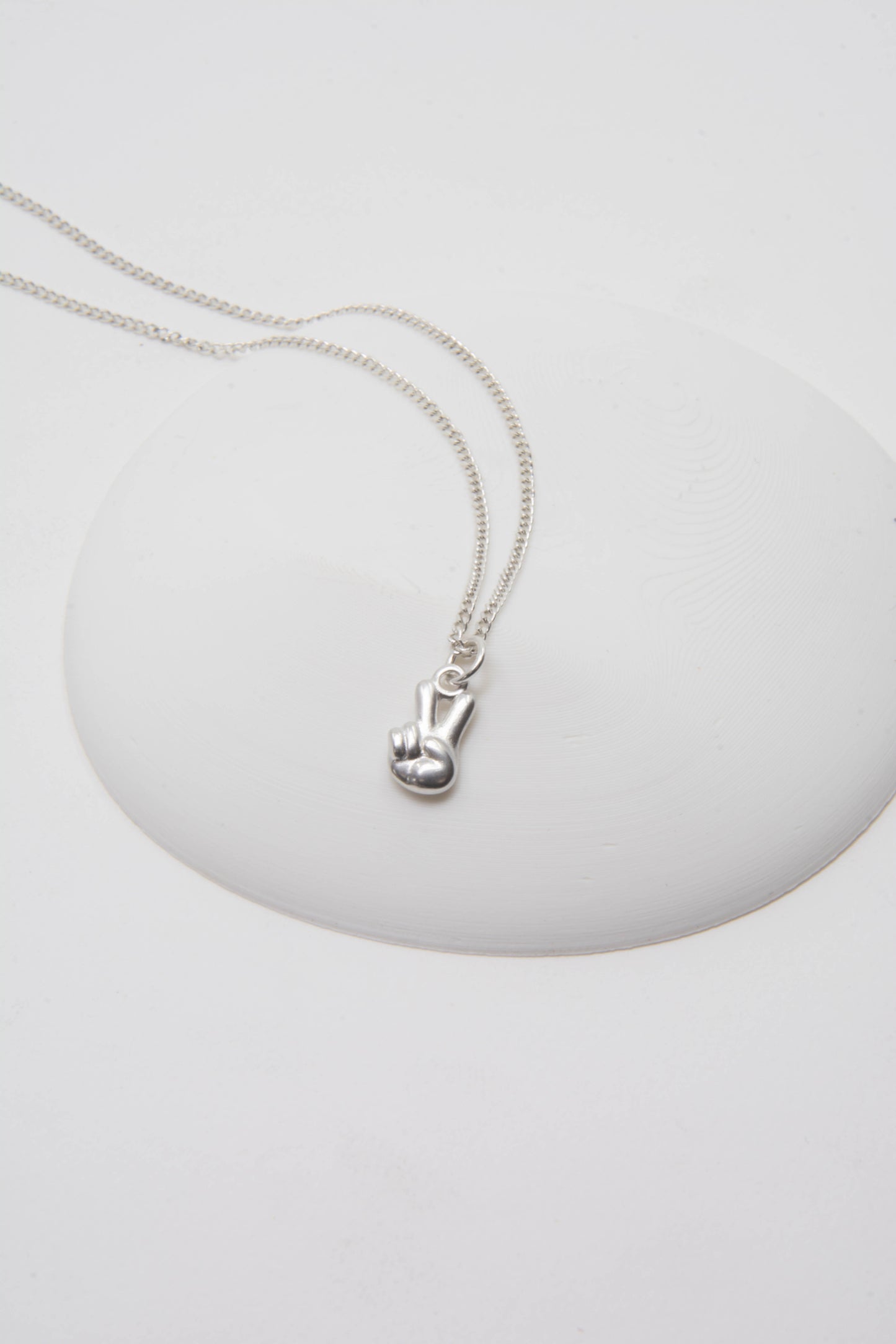 Peace Charm 925 Sterling Silver