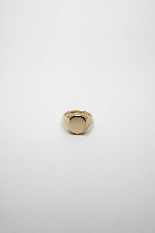 Signet Ring 14K Gold - Large