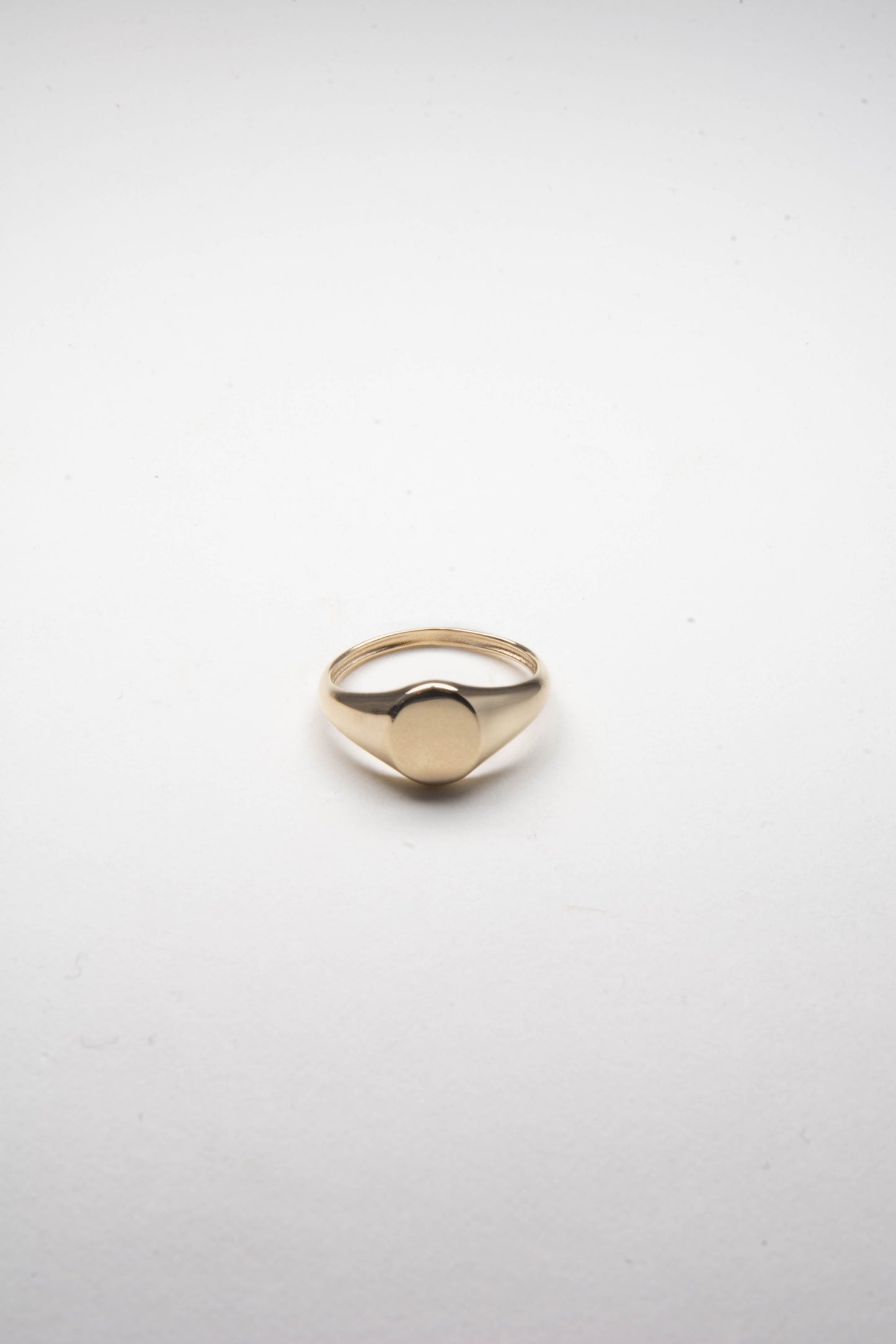 Signet Ring 14K Gold - Small