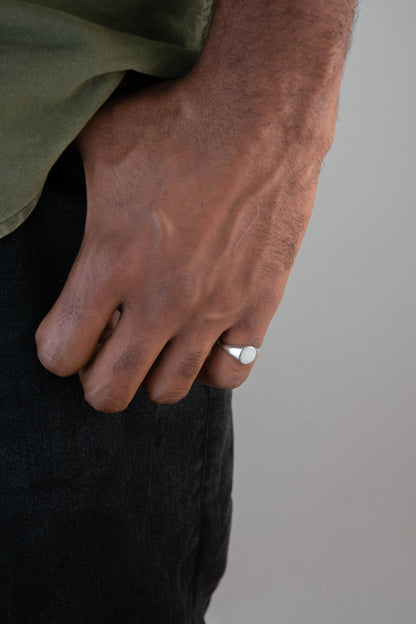 Signet Ring 14K Gold - Large