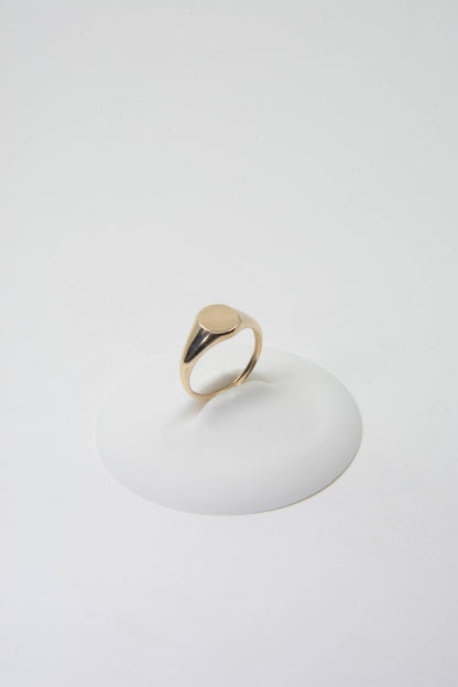 Signet Ring 14K Gold - Small