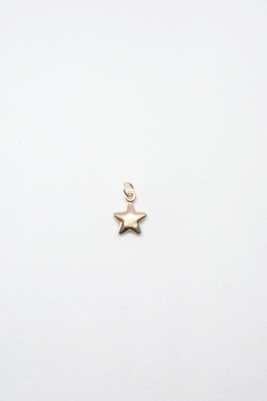 Star Charm 14K Gold
