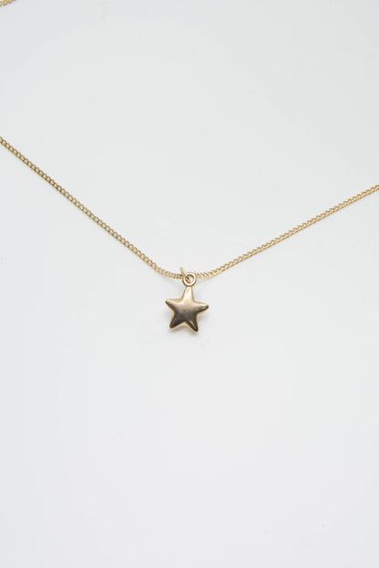 Star charm 14 K Gold