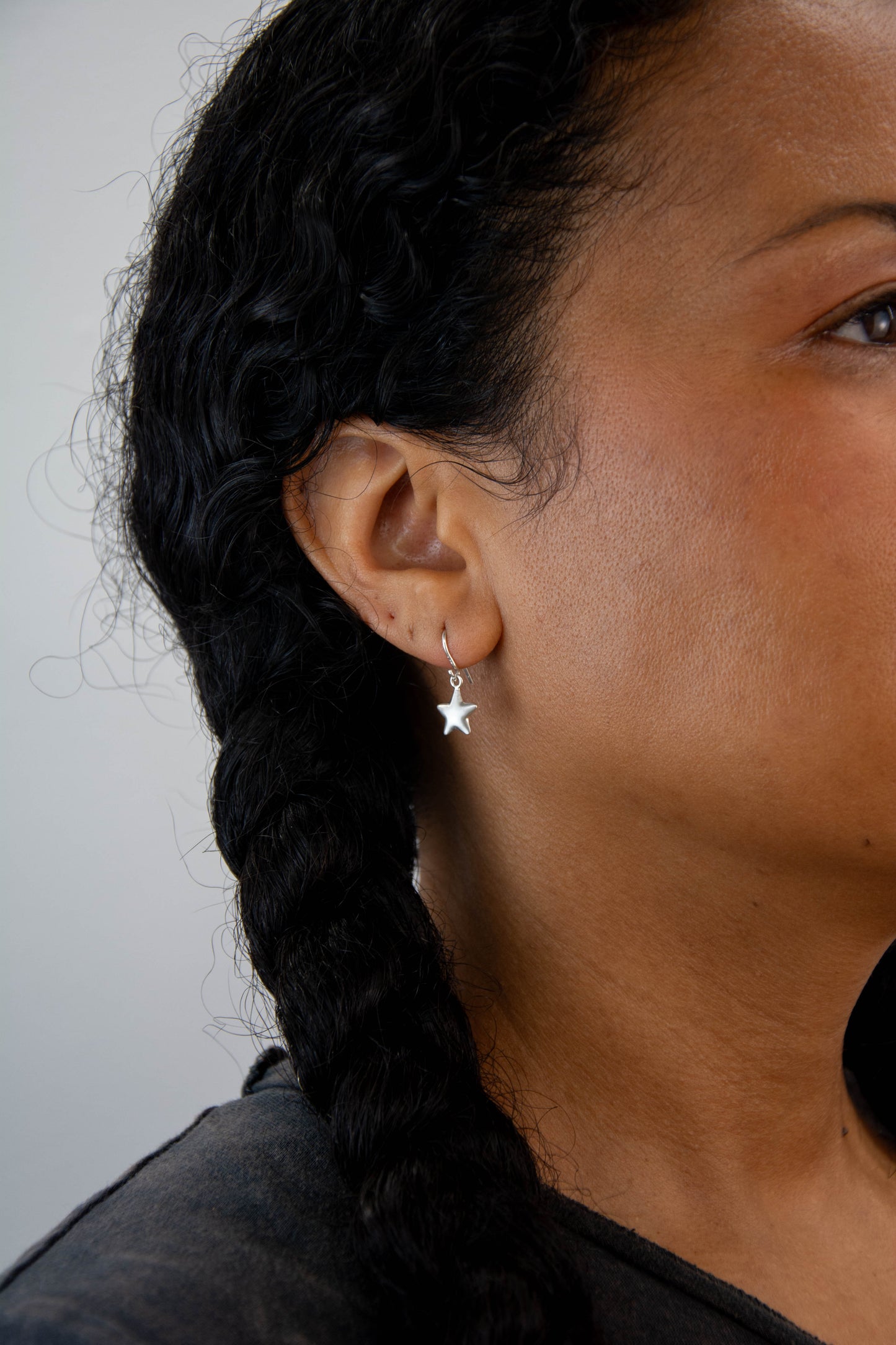 Star Earring 925 Sterling Silver