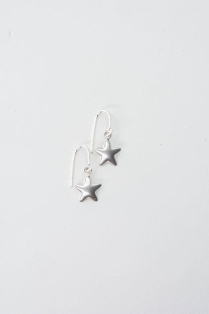 Star Earring 925 Sterling Silver