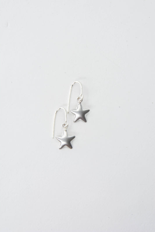Star Earring 925 Sterling Silver