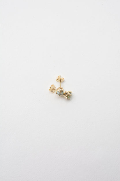 Montana sapphires stud 14K Gold