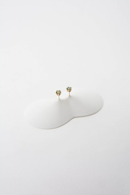 Montana sapphires stud 14K Gold