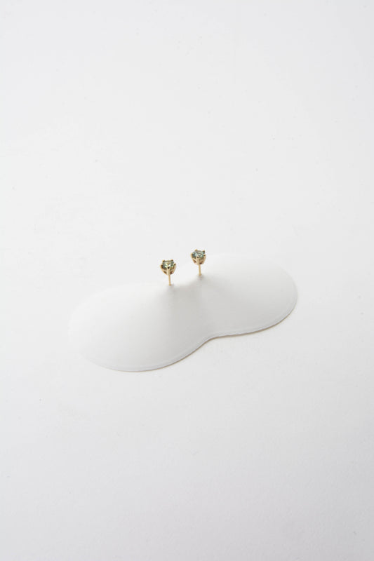 Montana sapphires stud 14K Gold